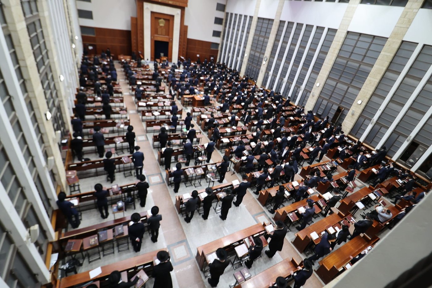 הגרי"ב שרייבר בעצרת לזכרו של הגר"א פינקל