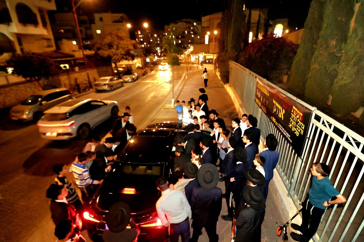 הגרי"ב שרייבר בעצרת לזכרו של הגר"א פינקל