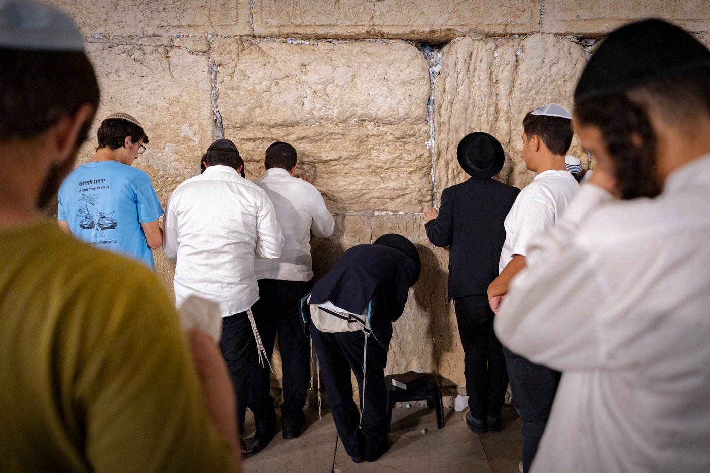 ליל תשעה באב בכותל המערבי