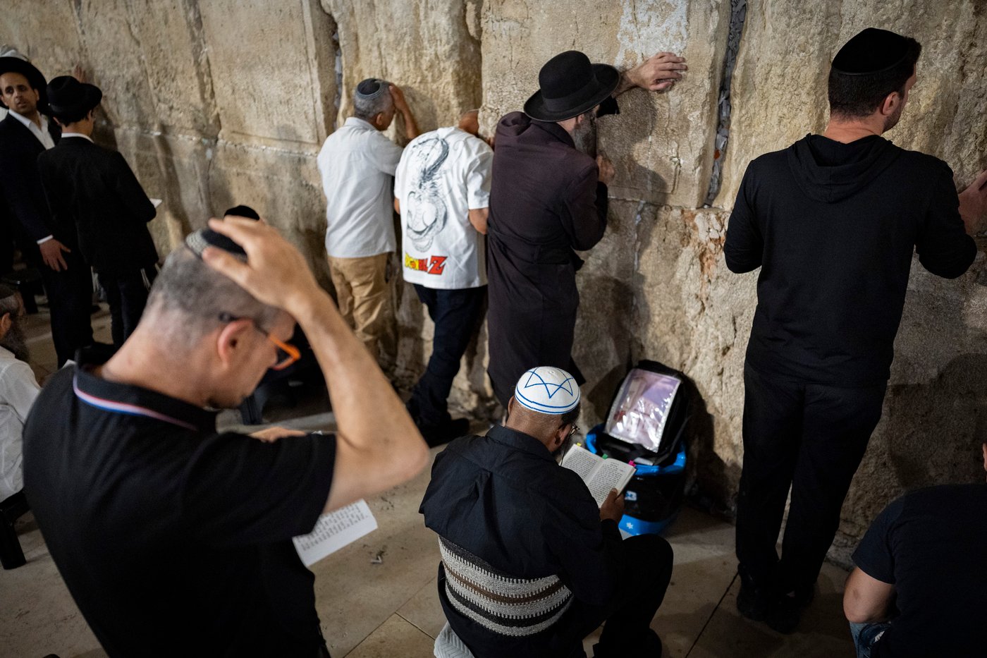 ליל תשעה באב בכותל המערבי