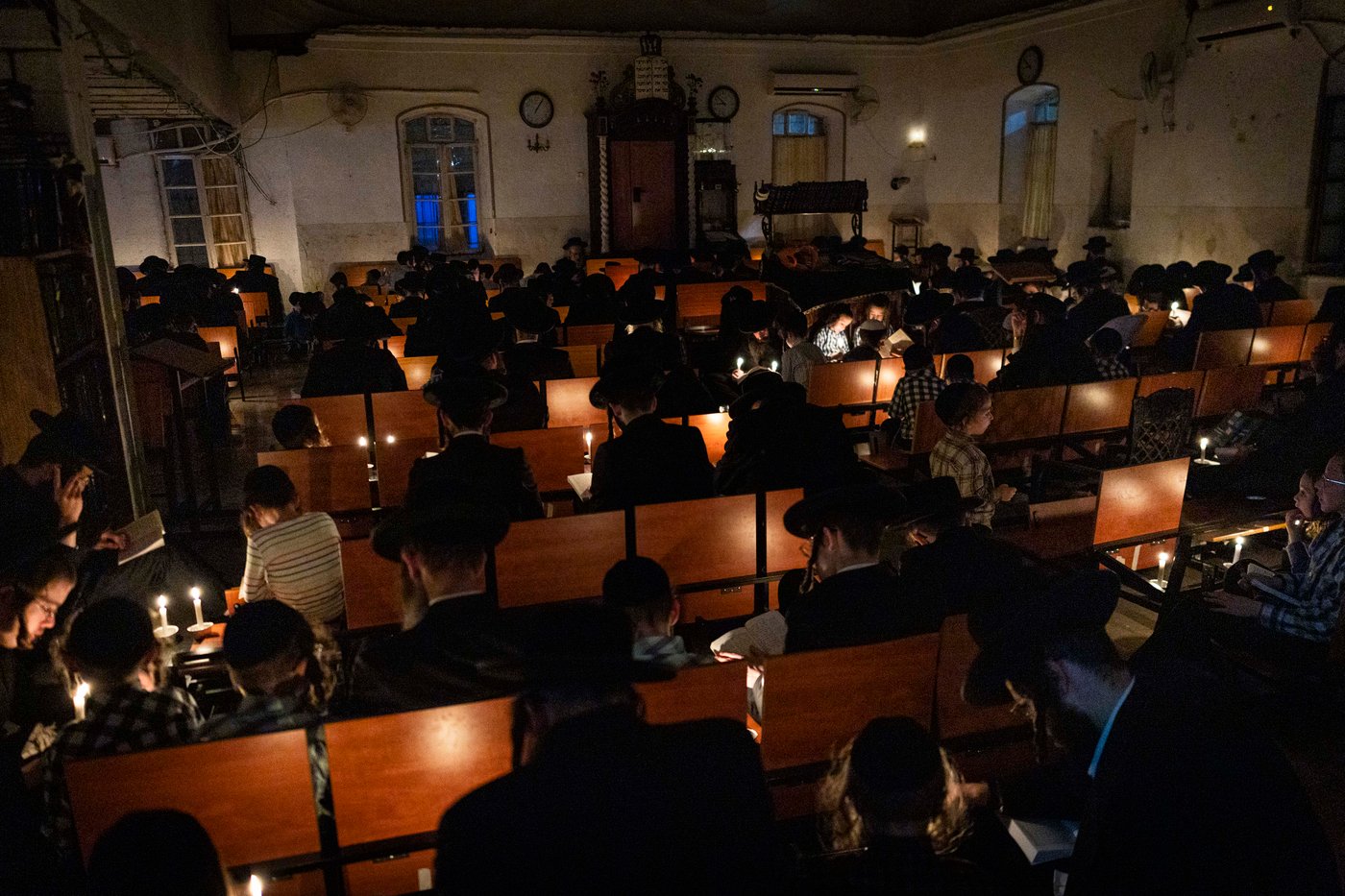 ליל תשעה באב בשכונת 'מאה שערים'