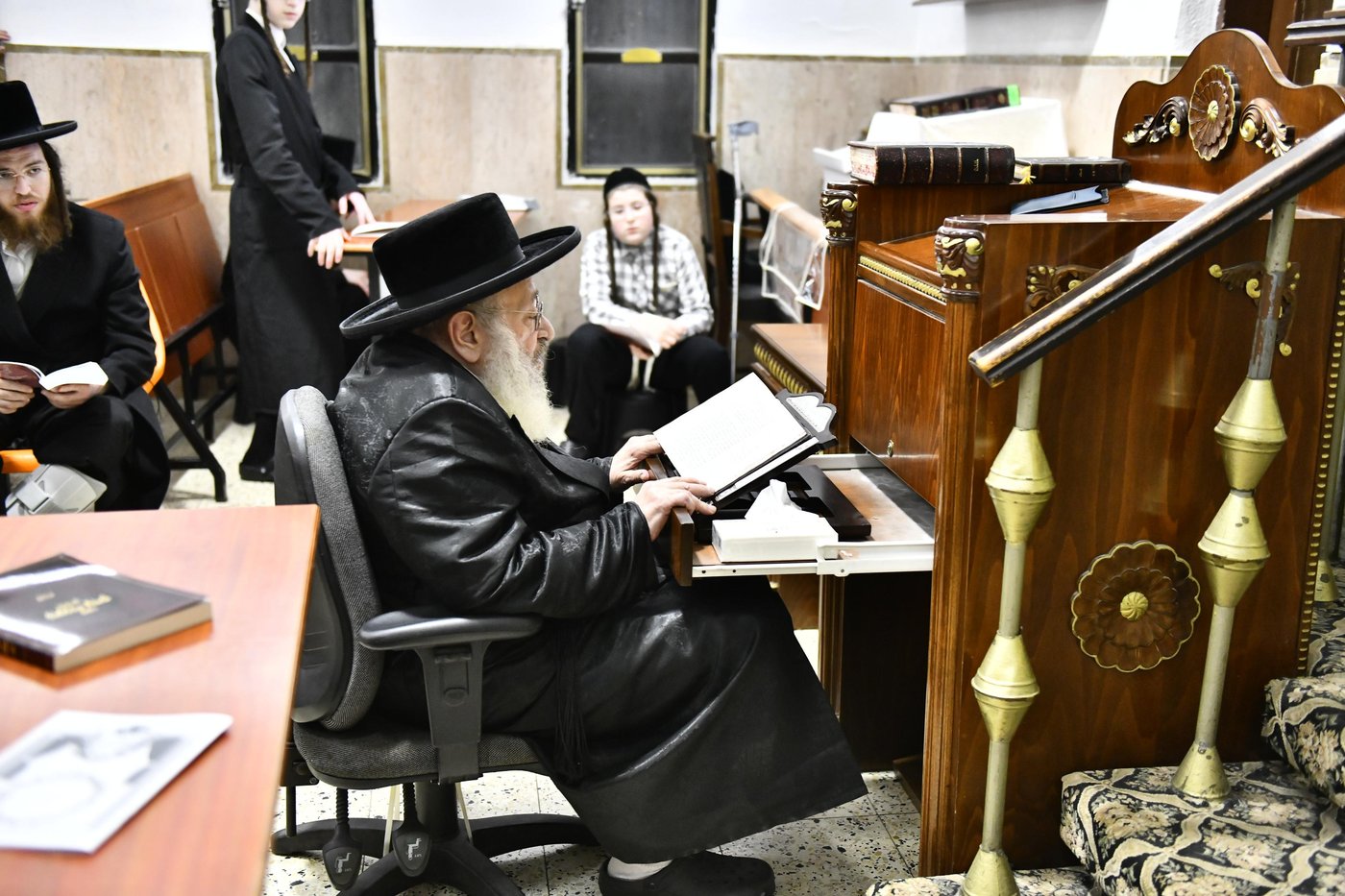האדמו"ר מדעעש בליל תשעה באב
