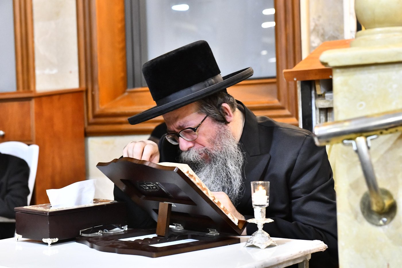 האדמו"ר משבט הלוי בליל תשעה באב