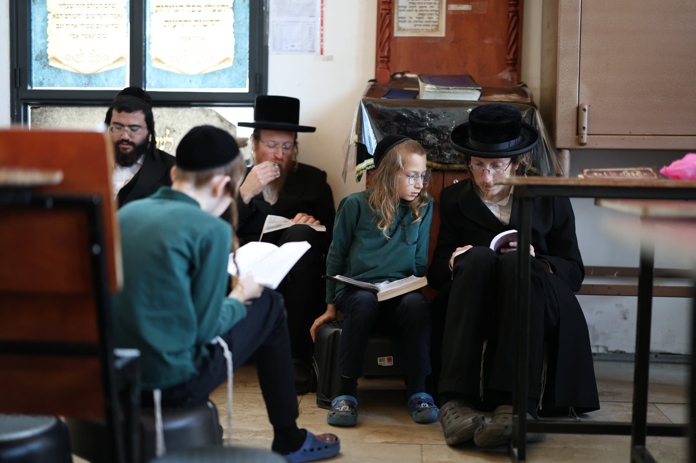 תשעה באב אצל האדמו"ר מלעלוב בצפת