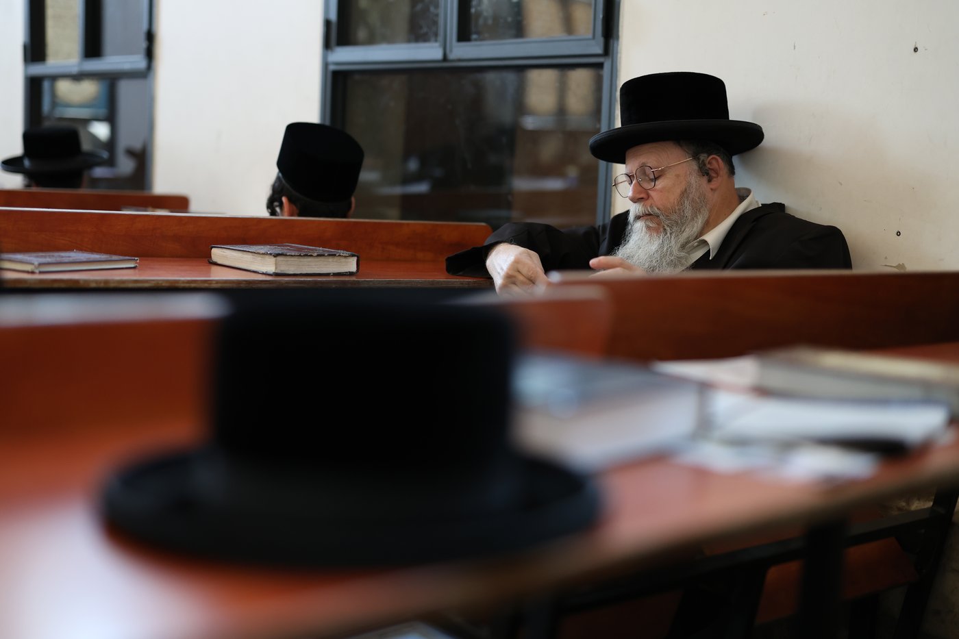 תשעה באב אצל האדמו"ר מלעלוב בצפת