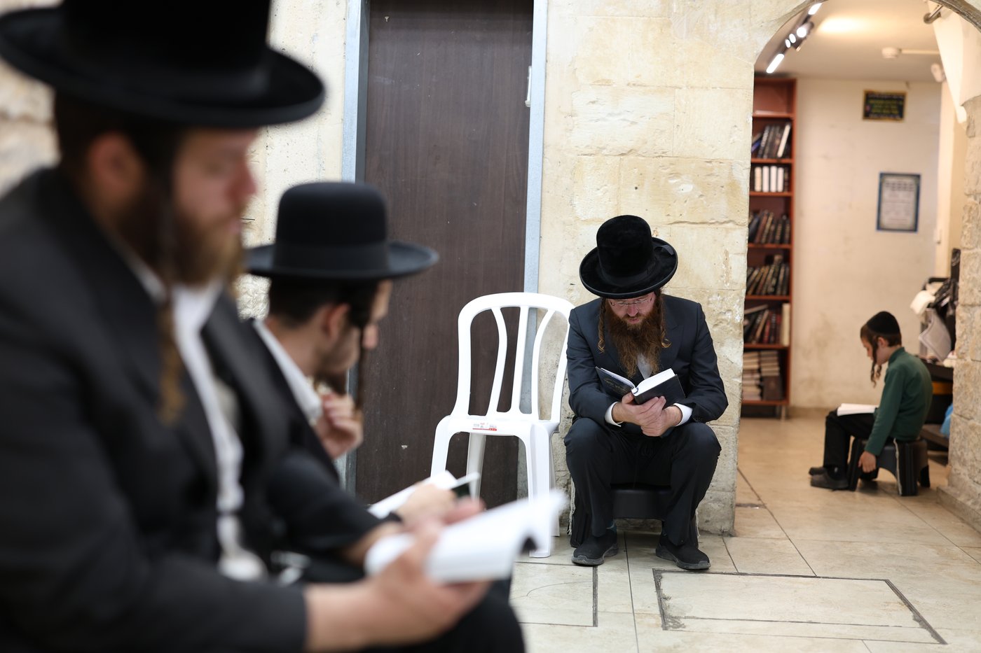 תשעה באב אצל האדמו"ר מלעלוב בצפת