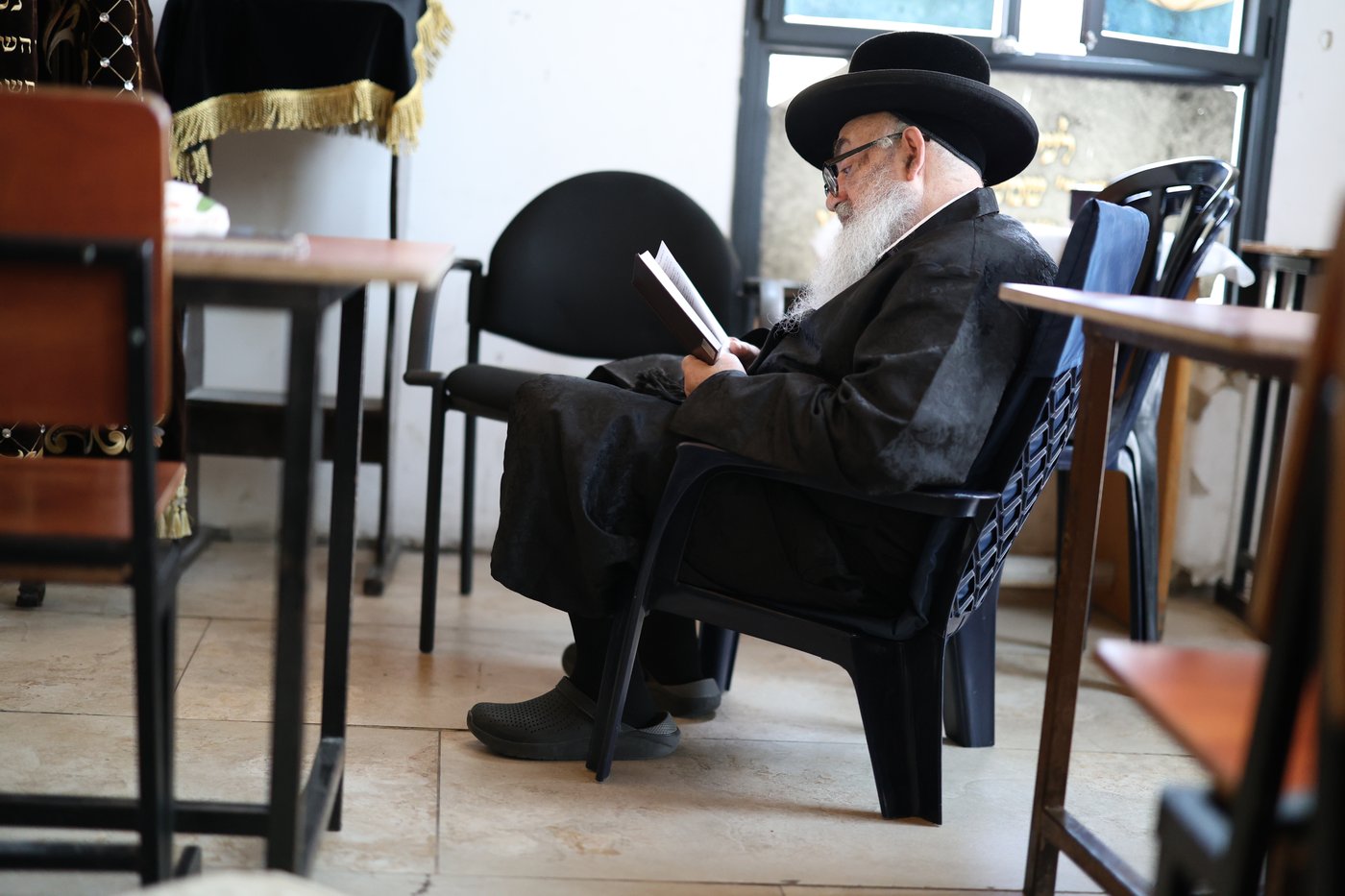 תשעה באב אצל האדמו"ר מלעלוב בצפת