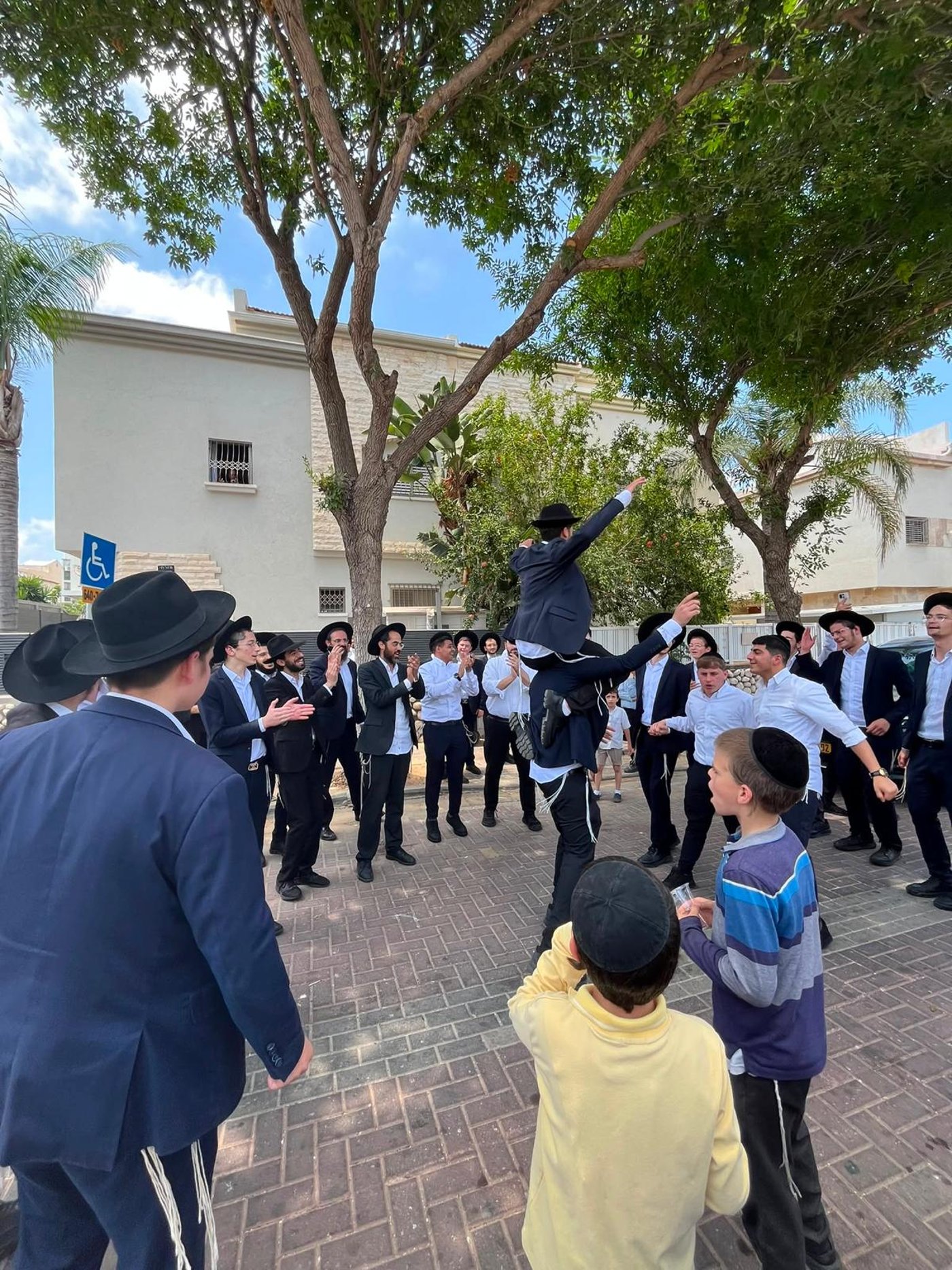 קבלת פנים לאסיר עולם התורה באשדוד