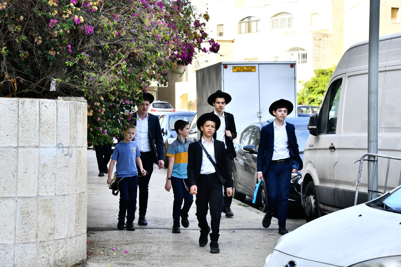 ברכת כהנים השנתית בשכונת הר נוף בירושלים