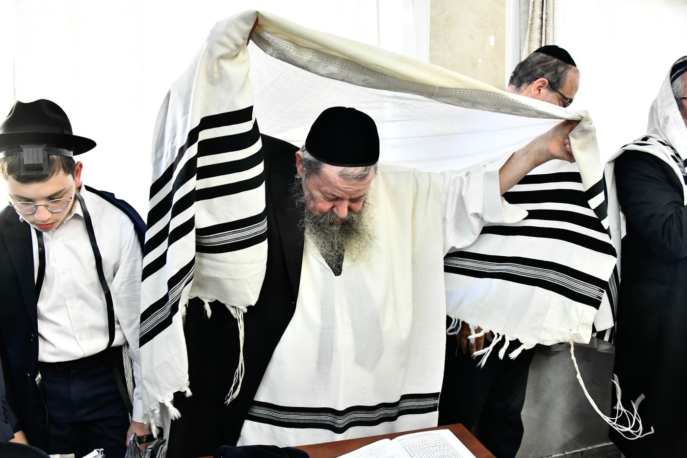ברכת כהנים השנתית בשכונת הר נוף בירושלים