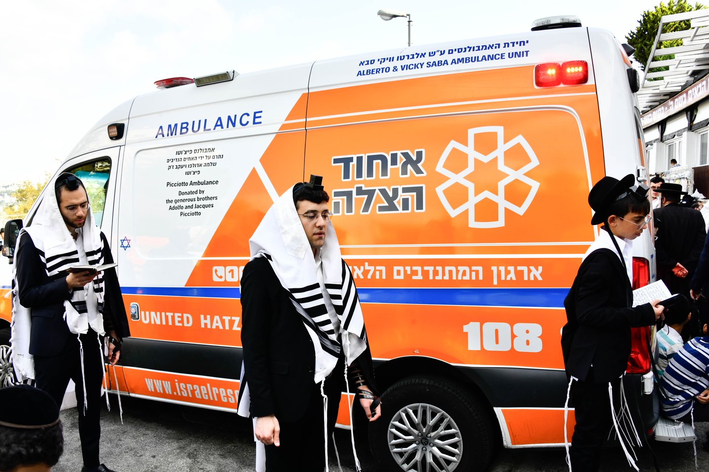 ברכת כהנים השנתית בשכונת הר נוף בירושלים
