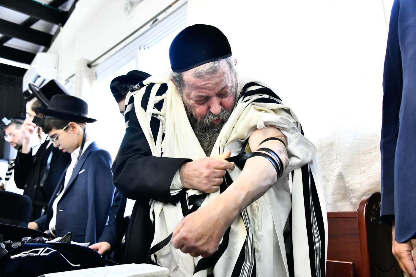 ברכת כהנים השנתית בשכונת הר נוף בירושלים