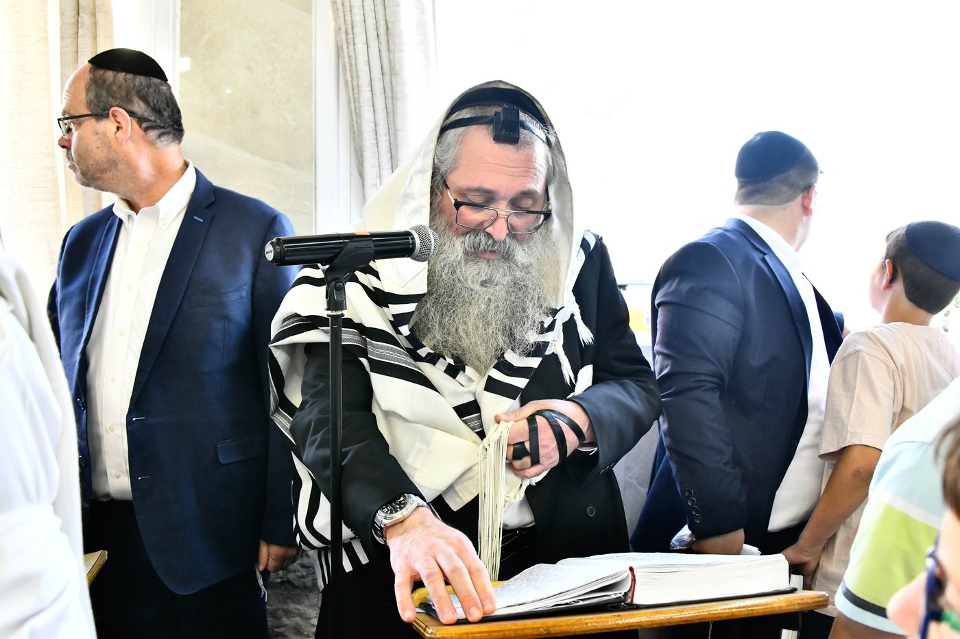 ברכת כהנים השנתית בשכונת הר נוף בירושלים