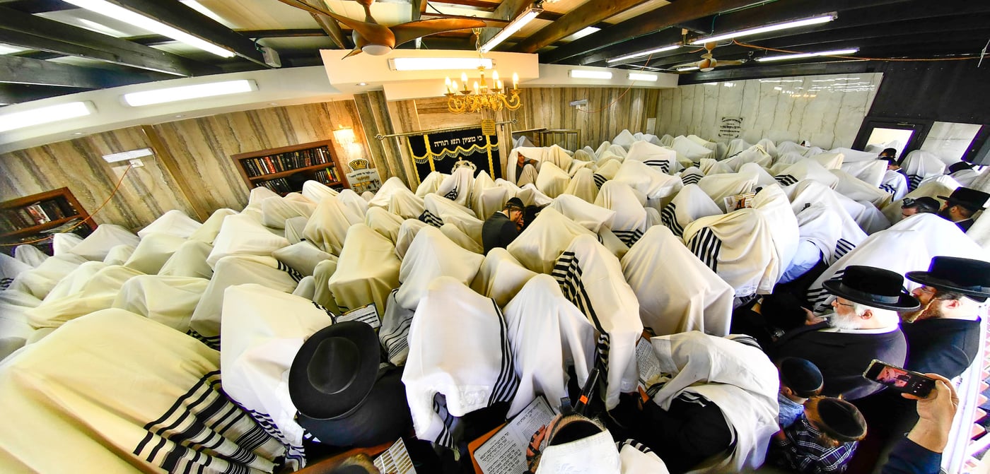 ברכת כהנים השנתית בשכונת הר נוף בירושלים