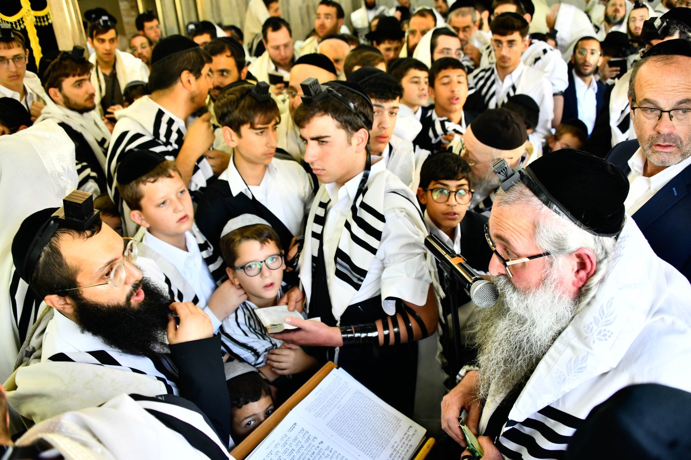 ברכת כהנים השנתית בשכונת הר נוף בירושלים