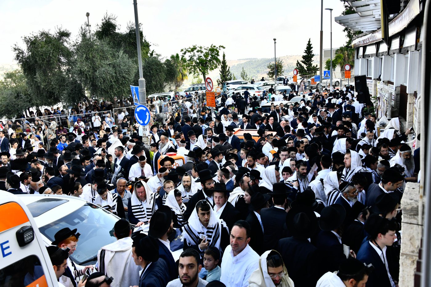 ברכת כהנים השנתית בשכונת הר נוף בירושלים