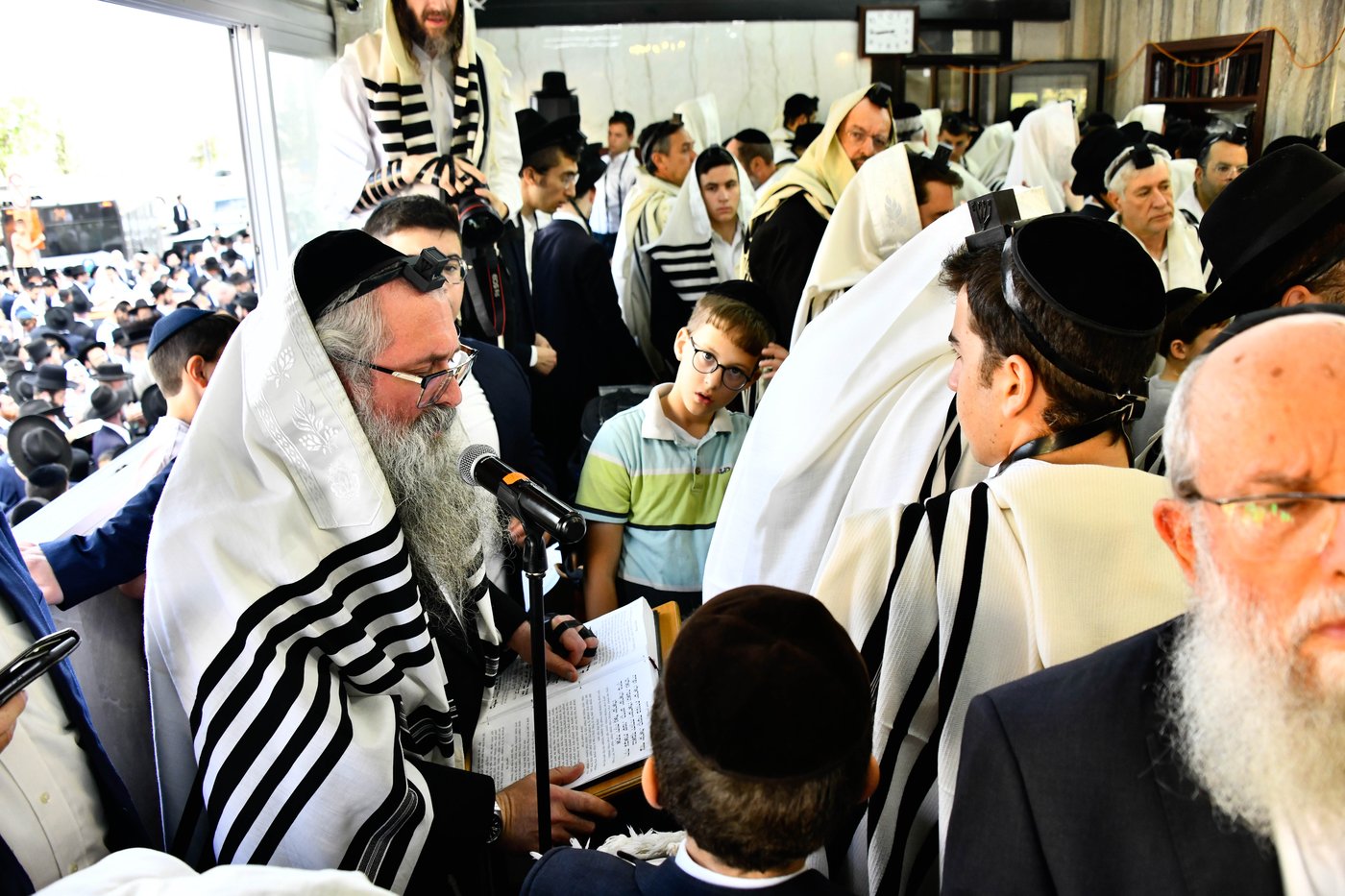 ברכת כהנים השנתית בשכונת הר נוף בירושלים