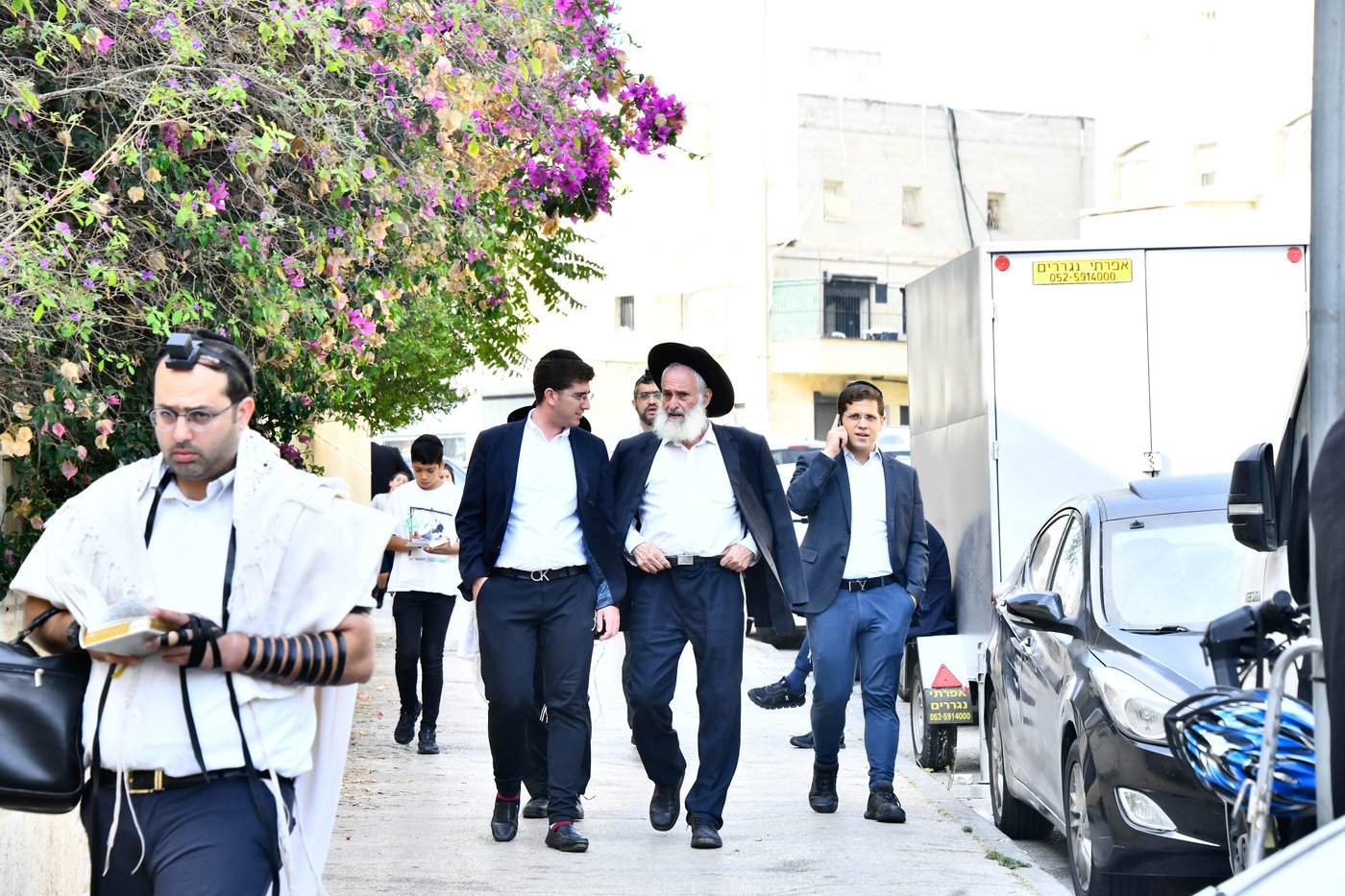 ברכת כהנים השנתית בשכונת הר נוף בירושלים