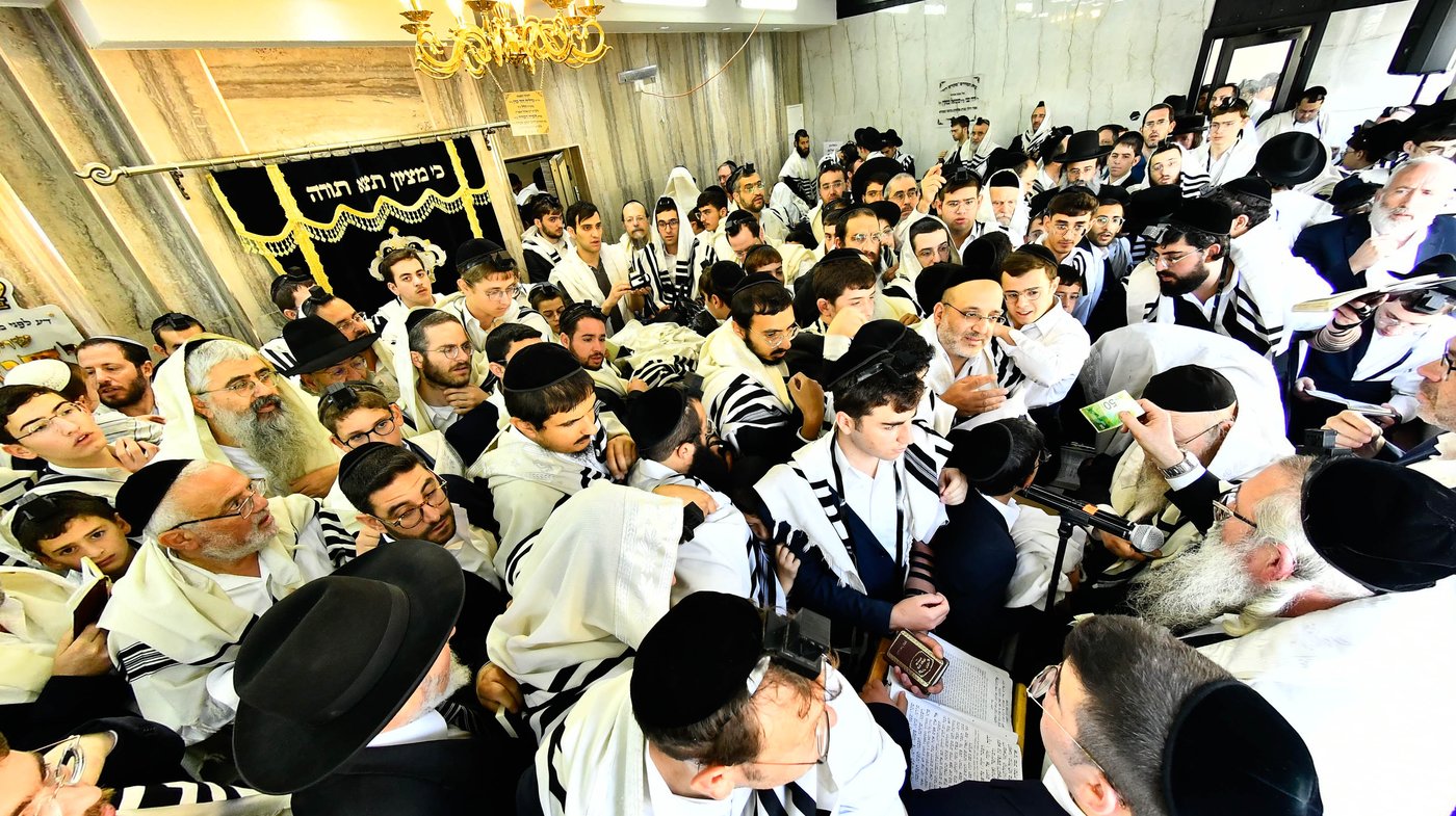 ברכת כהנים השנתית בשכונת הר נוף בירושלים