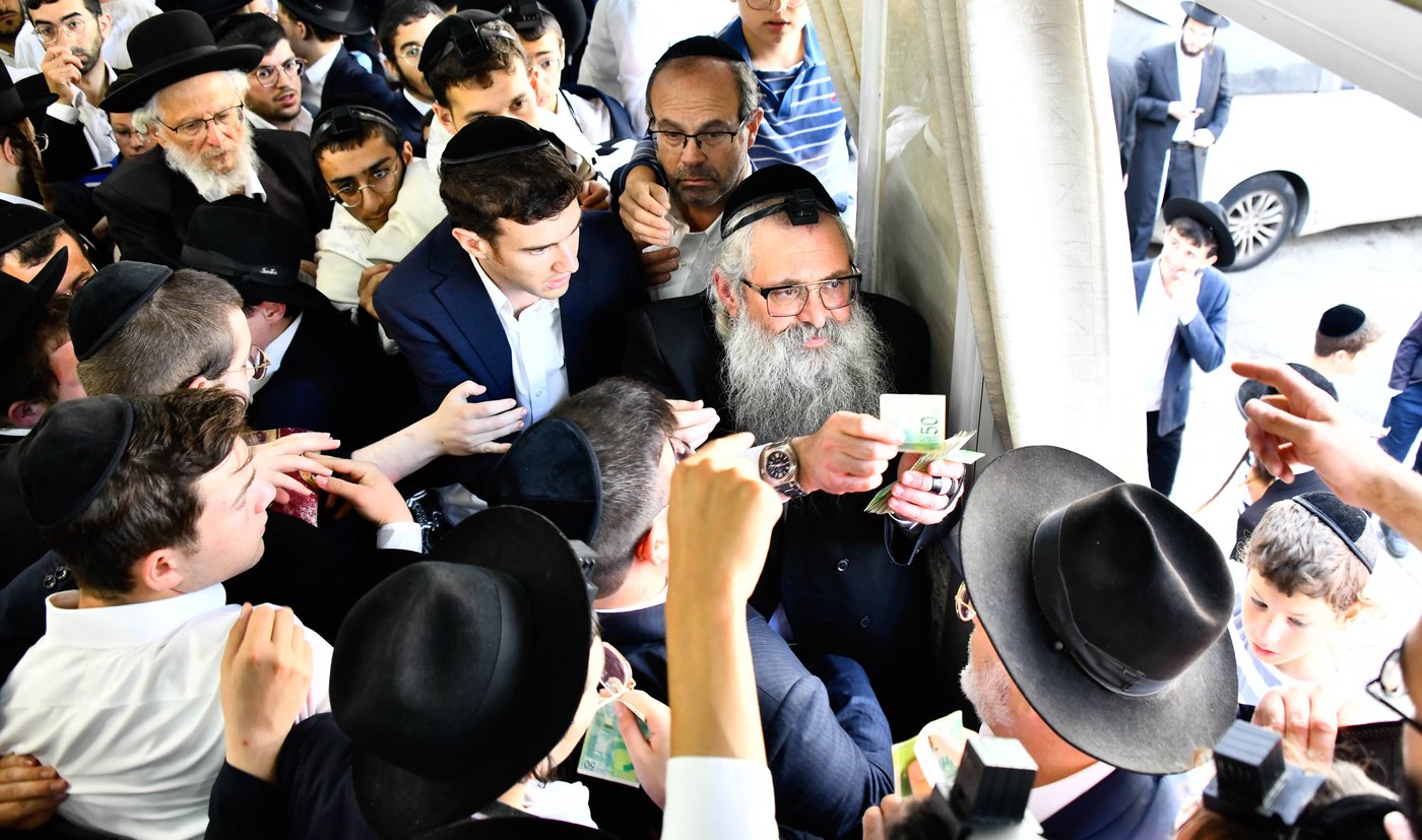 ברכת כהנים השנתית בשכונת הר נוף בירושלים