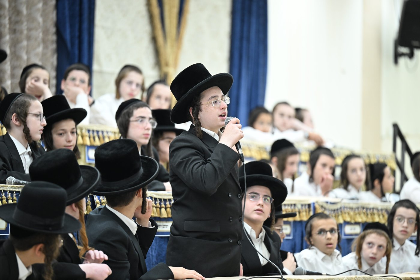 מבחן פומבי בת"ת צאנז בבני ברק