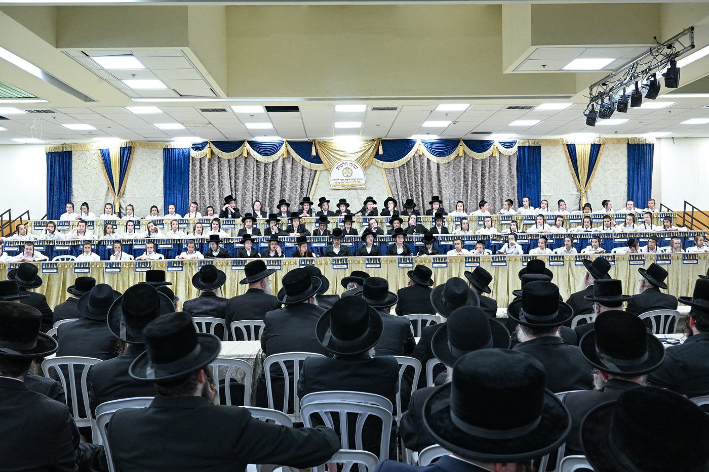מבחן פומבי בת"ת צאנז בבני ברק