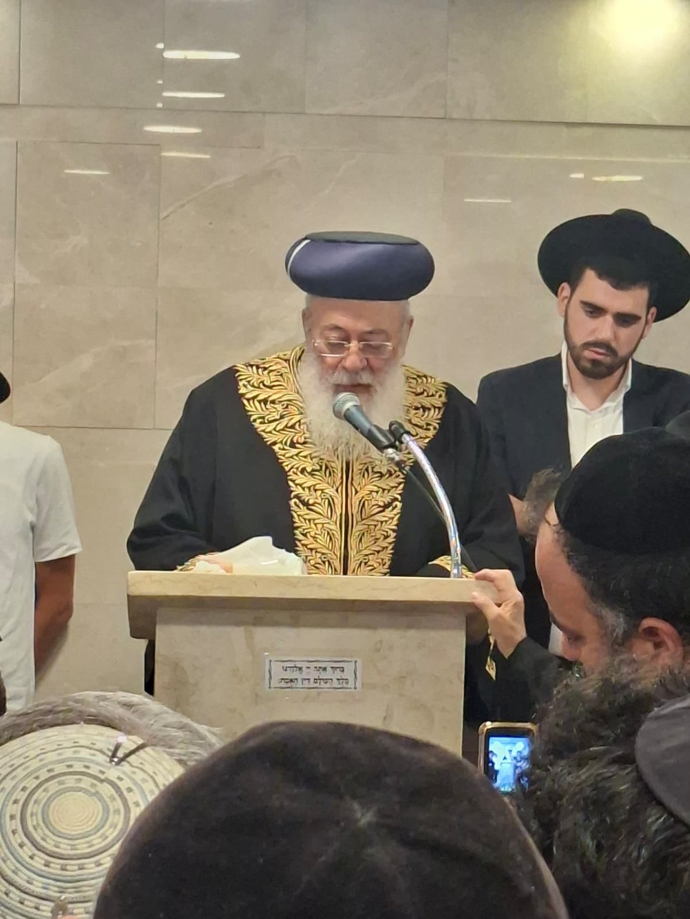 הלוויית הגאון הרב אברהם מנחם זצ"ל