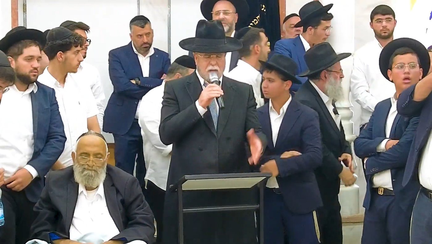 הלוויית הגאון הרב אברהם מנחם זצ"ל