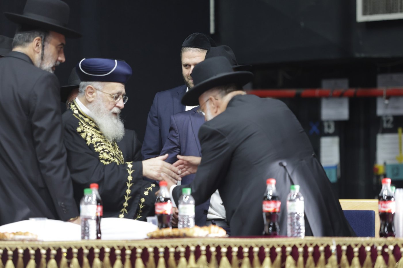 הגר"י יוסף במעמד בטבריה