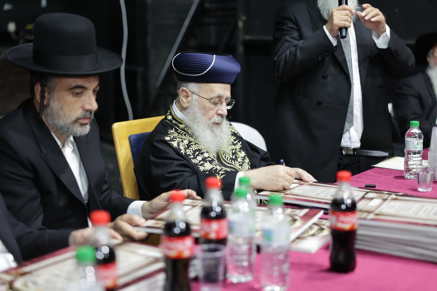 הגר"י יוסף במעמד בטבריה