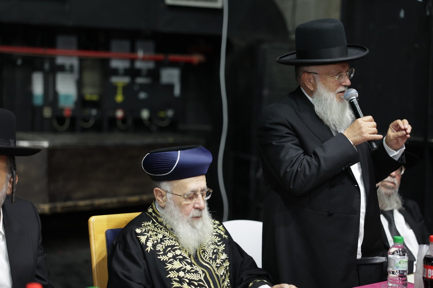 הגר"י יוסף במעמד בטבריה