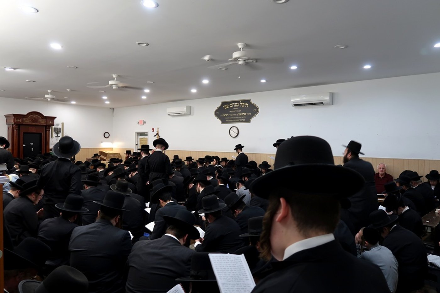 תשעה באב בצל האדמו"ר מסאטמר בניו העמפשיר