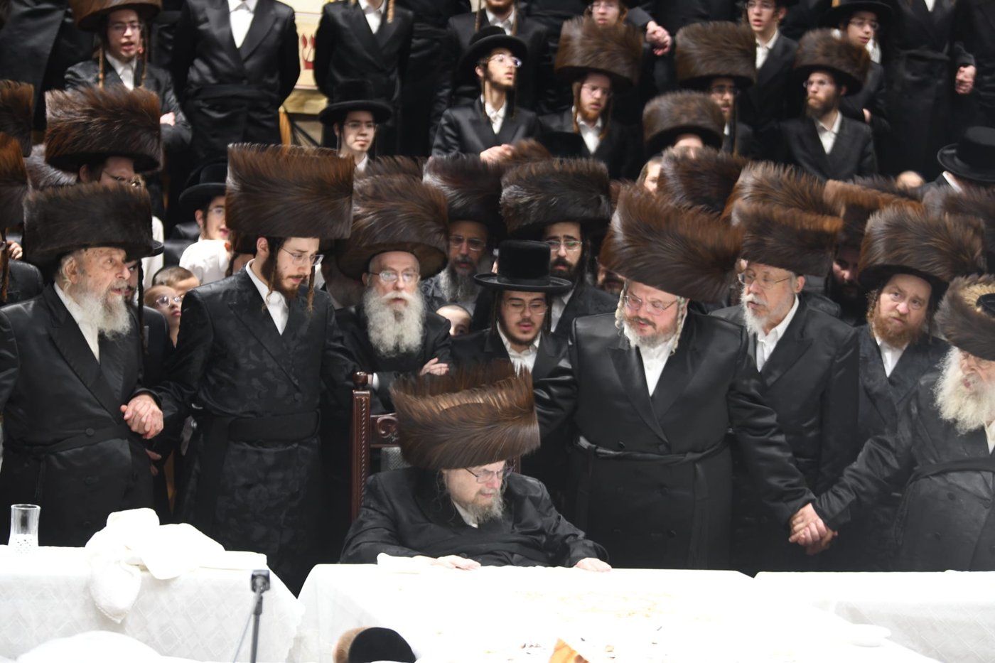 שמחת הברית בחצה"ק בעלזא
