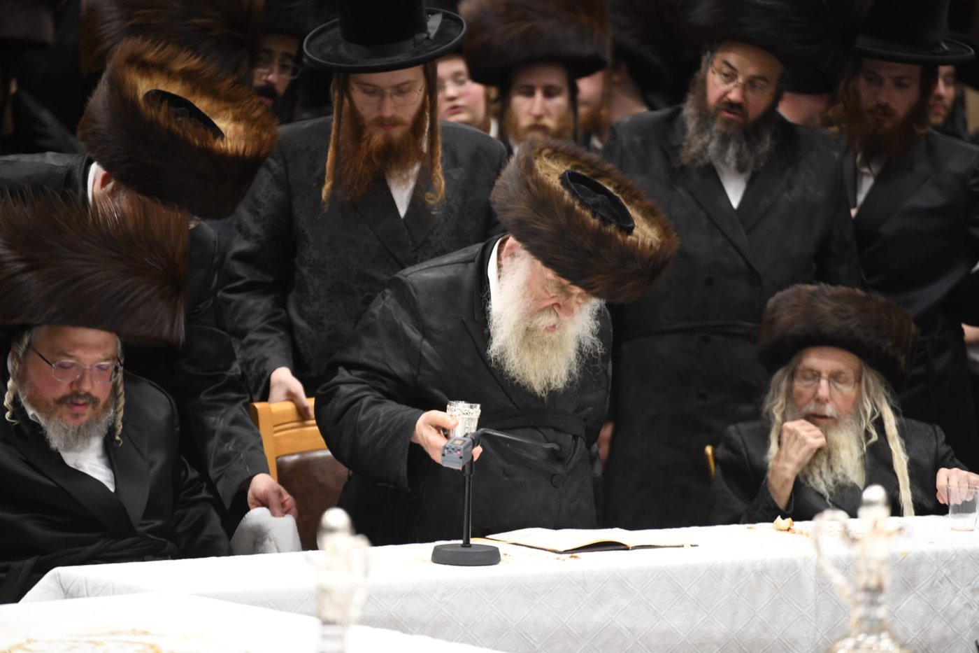 שמחת הברית בחצה"ק בעלזא