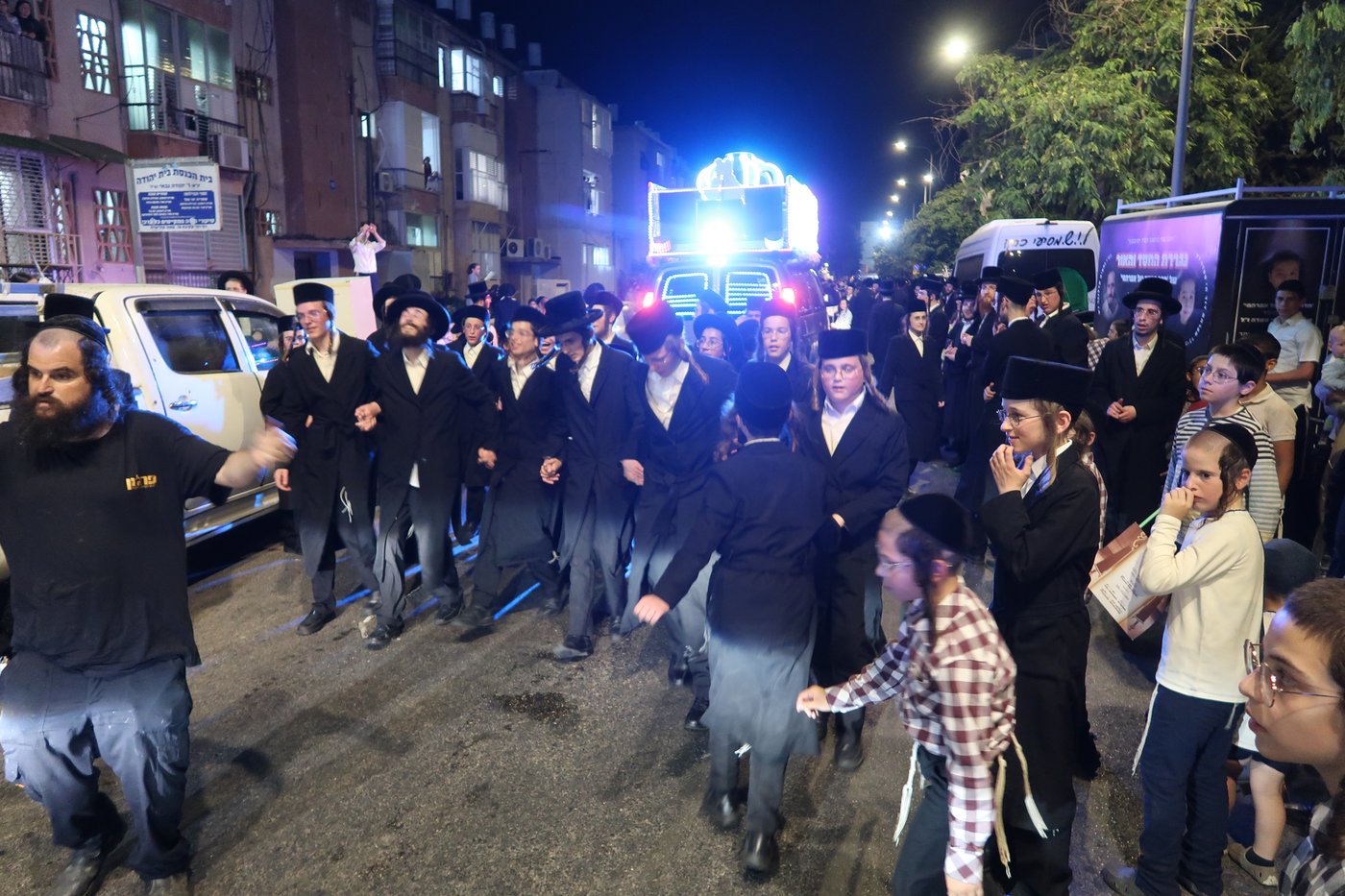 קבלת פנים לאסיר עולם התורה בצאנז