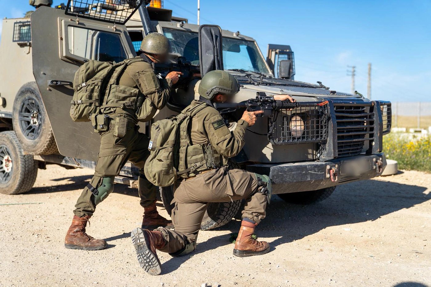 לוחמי צה"ל ברצועת עזה