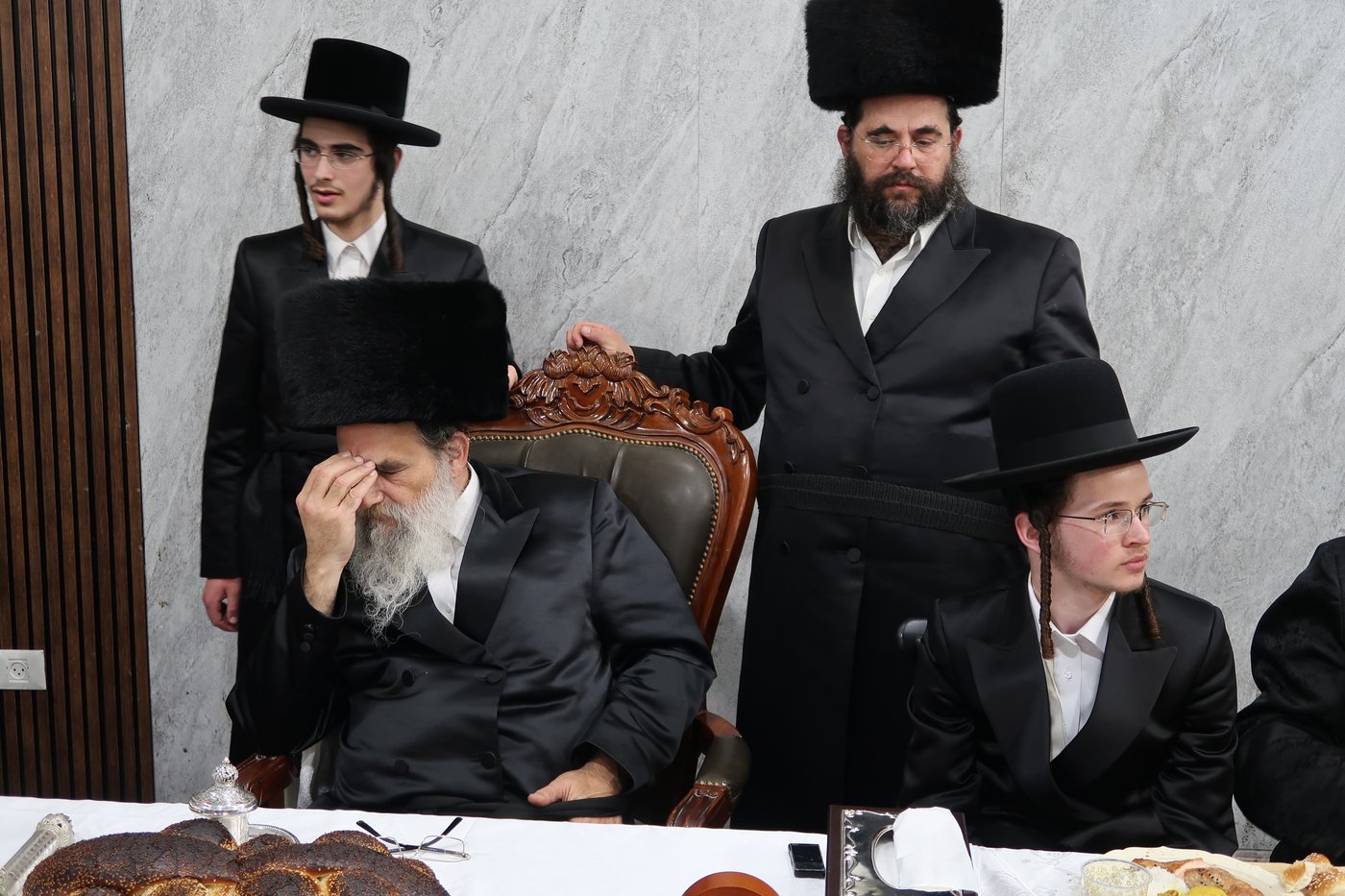 שמחת אירוסי נכדת האדמו"ר מאשלג בני היכלא