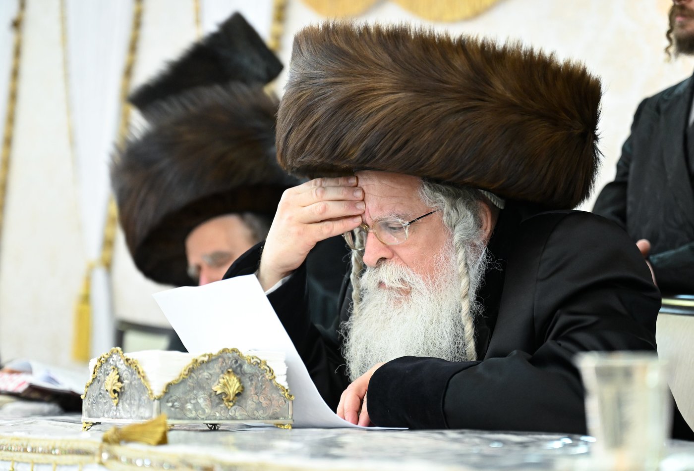 שמחת נישואי בן רבי נחמן בידרמן עם נכדת האדמו"ר נדבורנה ירושלים