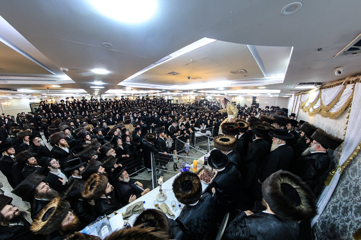 שמחת נישואי בן רבי נחמן בידרמן עם נכדת האדמו"ר נדבורנה ירושלים