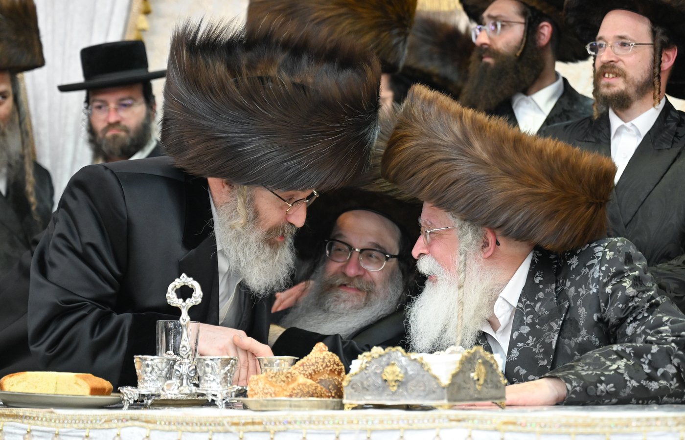 שמחת נישואי בן רבי נחמן בידרמן עם נכדת האדמו"ר נדבורנה ירושלים