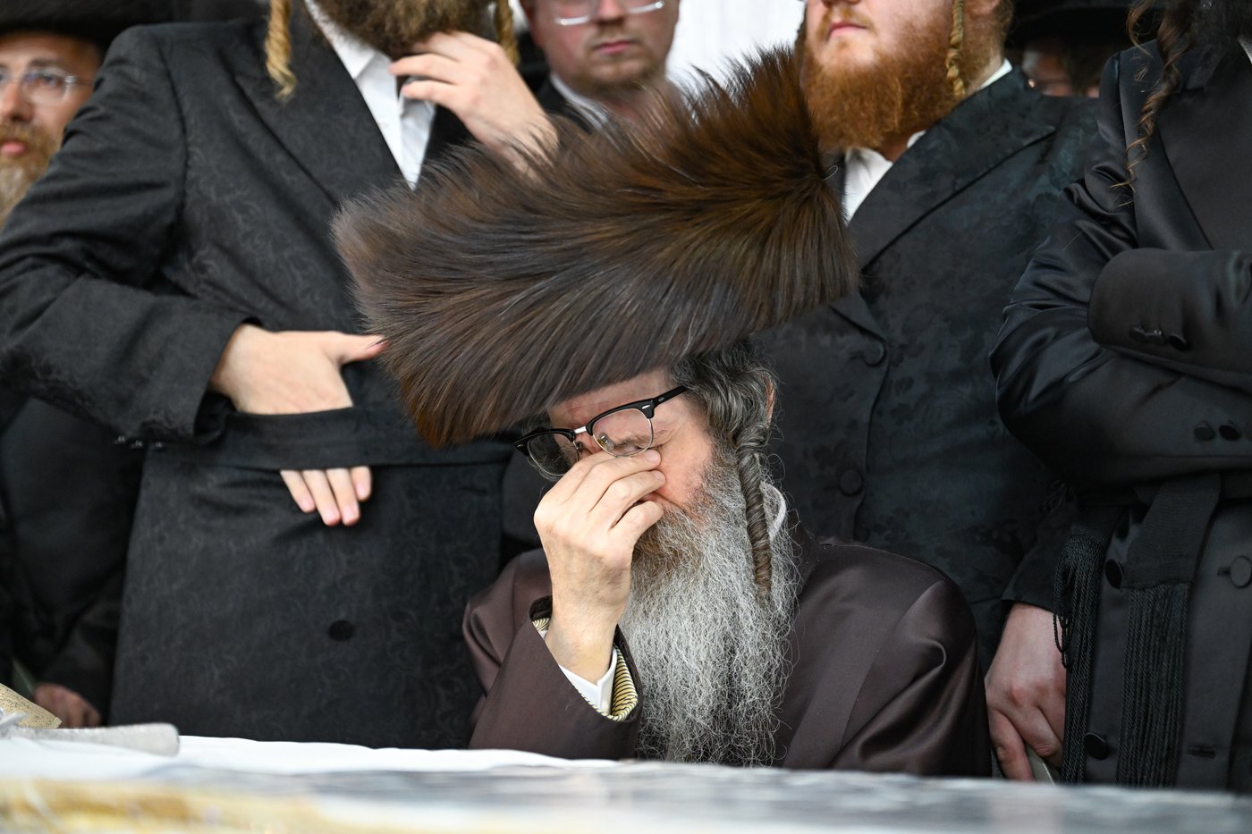 שמחת נישואי בן רבי נחמן בידרמן עם נכדת האדמו"ר נדבורנה ירושלים