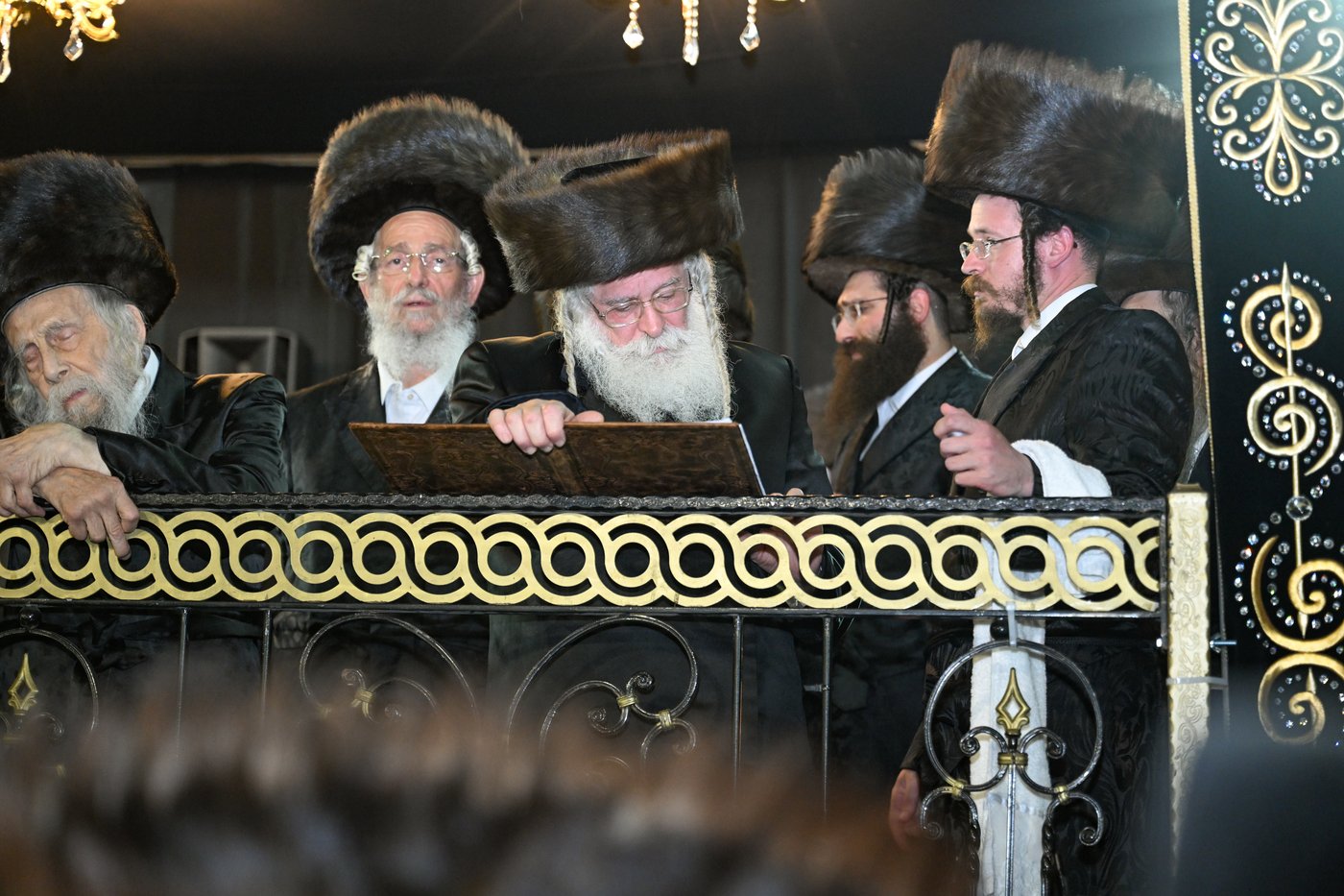 שמחת נישואי בן רבי נחמן בידרמן עם נכדת האדמו"ר נדבורנה ירושלים