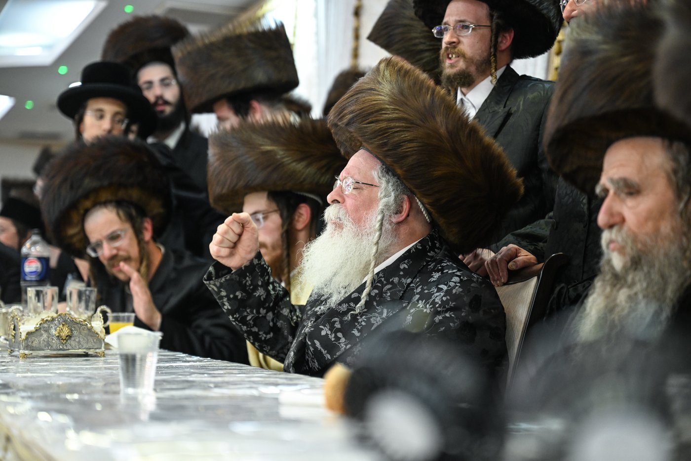 שמחת נישואי בן רבי נחמן בידרמן עם נכדת האדמו"ר נדבורנה ירושלים