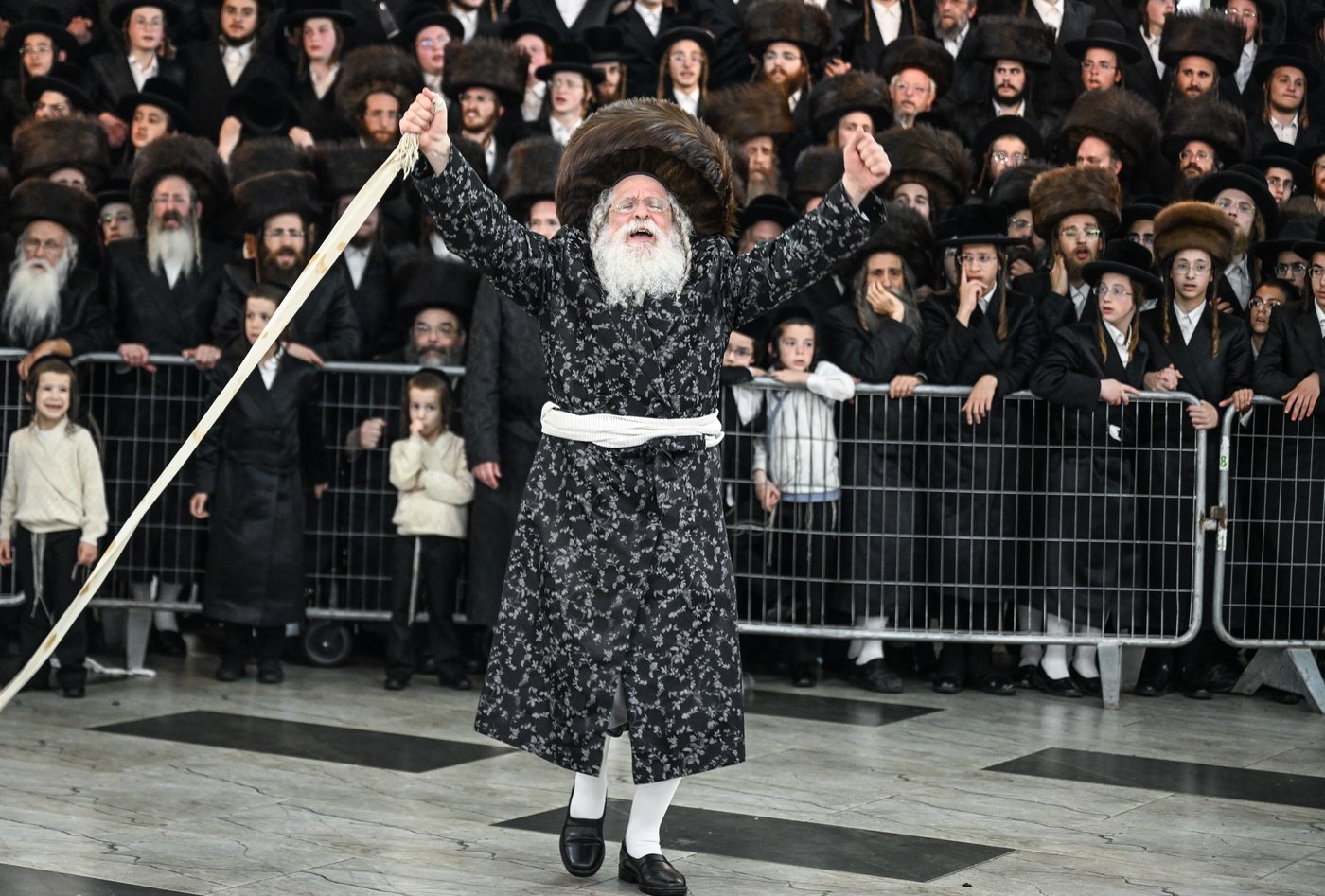 שמחת נישואי בן רבי נחמן בידרמן עם נכדת האדמו"ר נדבורנה ירושלים