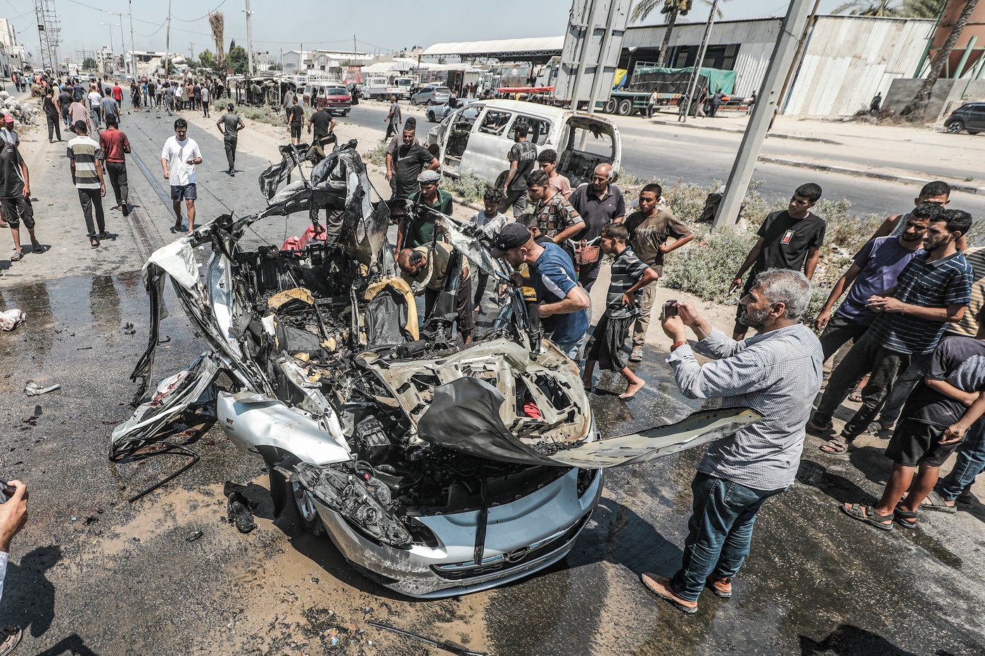 זירת חיסול בעזה