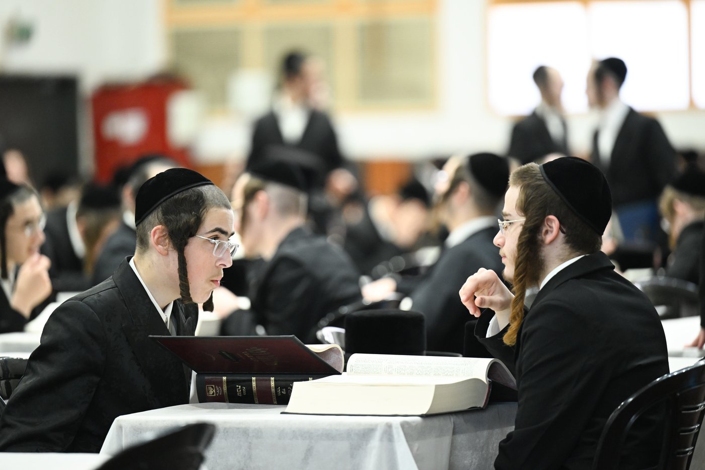 פתיחת זמן אלול בישיבות צאנז