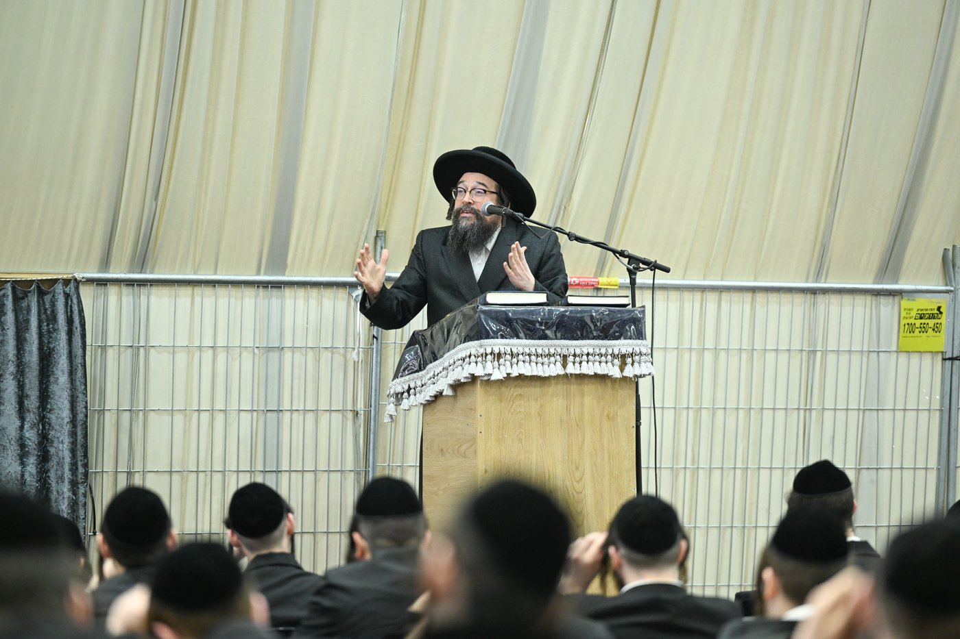 פתיחת זמן אלול בישיבות צאנז