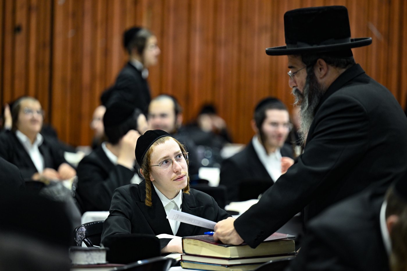 פתיחת זמן אלול בישיבות צאנז