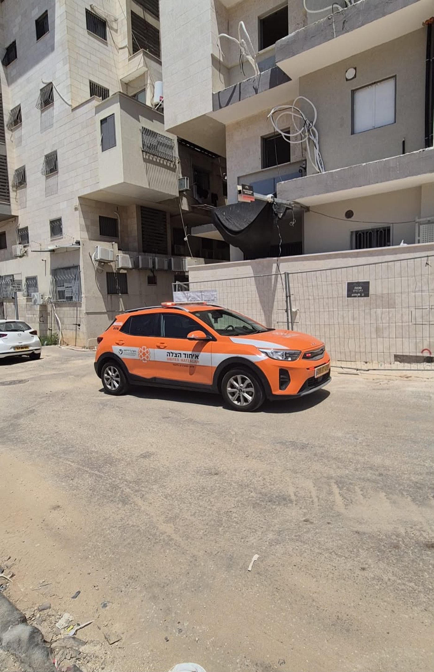 זירת האירוע בבני ברק