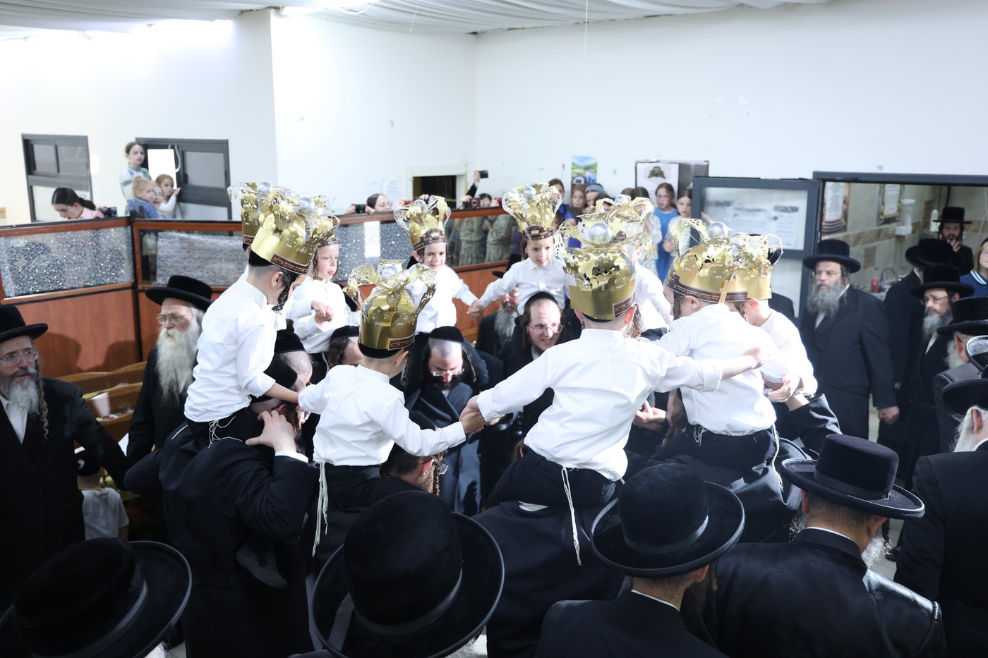 חומש סעודה תלמוד תורה דושינסקיא הר יונה